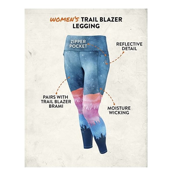 Legendary Whitetails  - Women's Trail Blazer Legging - Dragonfly - Picture 2 of 2